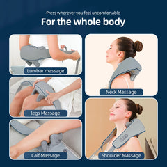 ReliefPro™ - Back and Neck Shoulder Massager with Heat