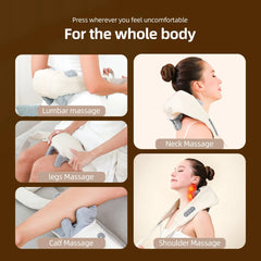 ReliefPro™ - Back and Neck Shoulder Massager with Heat